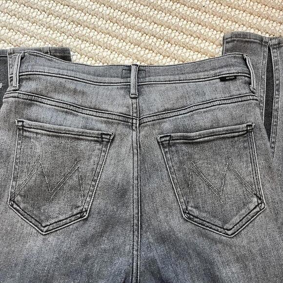 MOTHER The Rascal Sliced Up Heel Jean - Digging Up Dirt - Picture 7 of 7